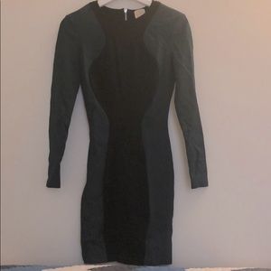 Long sleeve Rayon Dress Made in NY by Torn